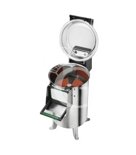 Kartoffelschälmaschine, Standgerät, einphasig, Fassungsvermögen 10 kg, Produktionsleistung 120 kg/H