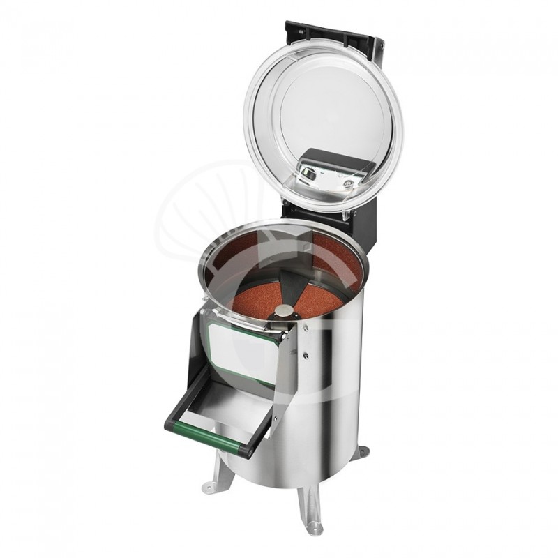 Kartoffelschälmaschine, Standgerät, dreiphasig, Fassungsvermögen 10 kg, Produktionsleistung 120 kg/H