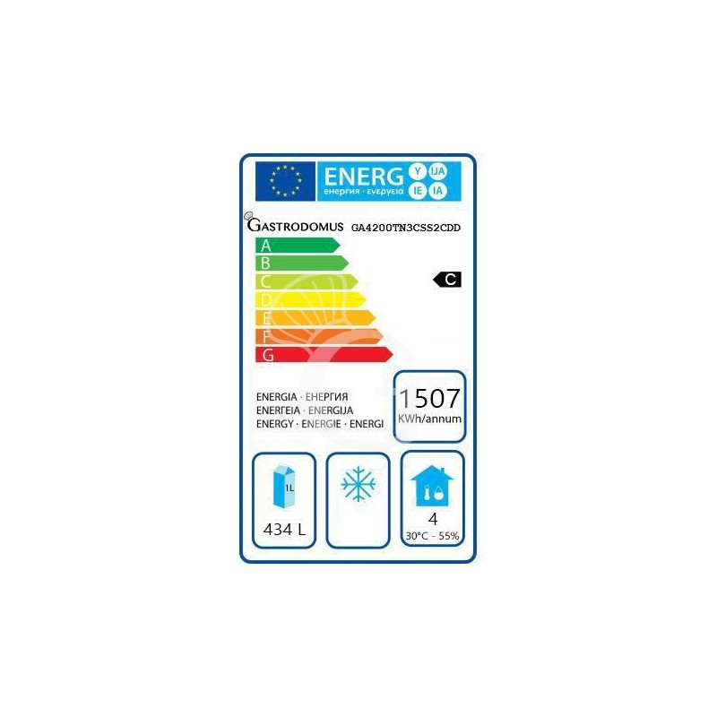 Kühltisch, 2 Türen, 5 Schubladen, Tiefe 700 mm, -2°C/+8°C