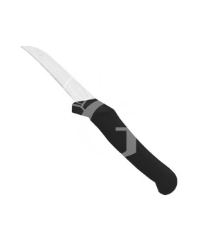 Schälmesser für Obst und Gemüse, Edelstahl, Klingenlänge 70 mm, 0,8 kg