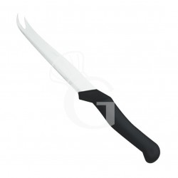 Käsemesser mit 2 Messerspitzen, Edelstahl, Klingenlänge 120 mm, 0,8 kg