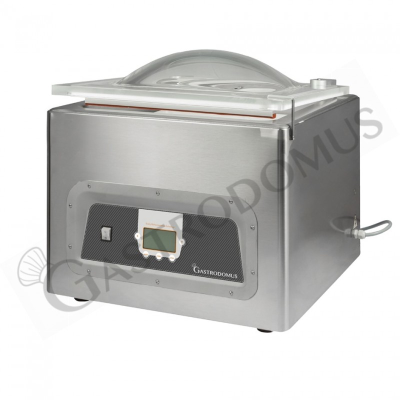 Kammervakuumierer, Edelstahl, Schweißbalken 420 mm, ideal zum Vakuumieren von Flüssigkeiten