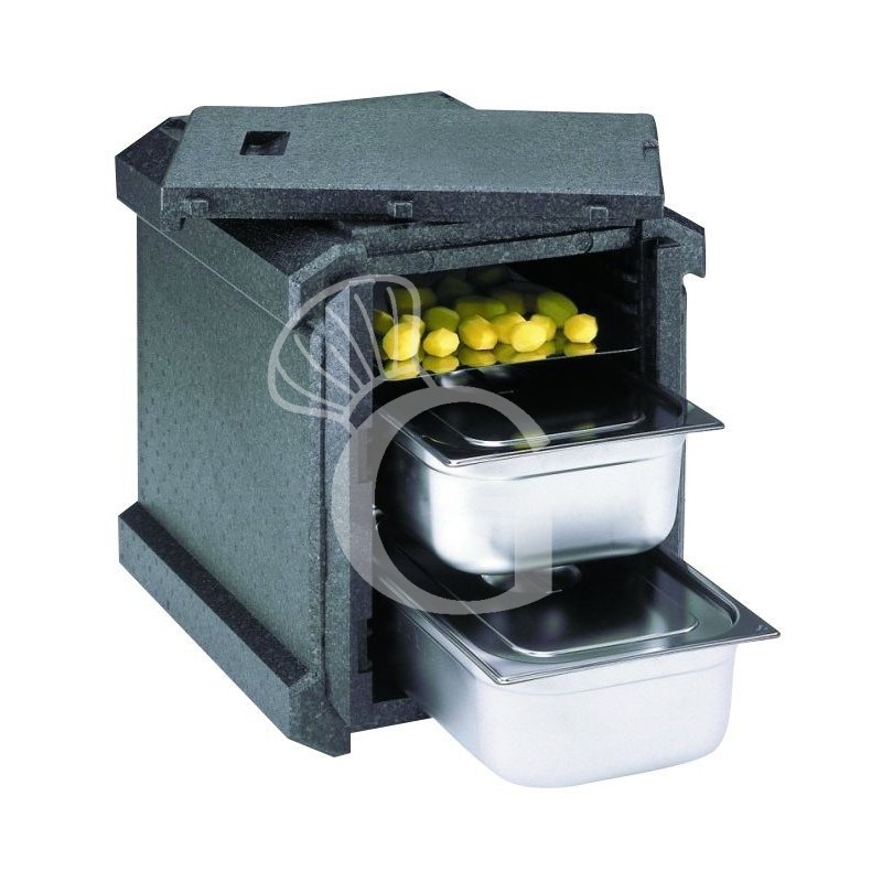 Thermobox / Transportbox (83 Liter), Polypropylen, für GN1/1 Behälter, B 630 mm x T 500 mm x H 585 mm Thermobox / Transportbox (83 Liter), Polypropylen, für GN1/1 Behälter, B 630 mm x T 500 mm x H 585 mm