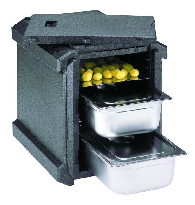 Thermobox / Transportbox (83 Liter), Polypropylen, für GN1/1 Behälter,  B 630 mm x T 500 mm x H 585 mm