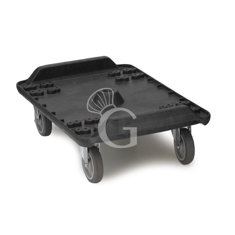 Rollgestell für Thermo-Transportbehälter KRX400-T, H 150 mm