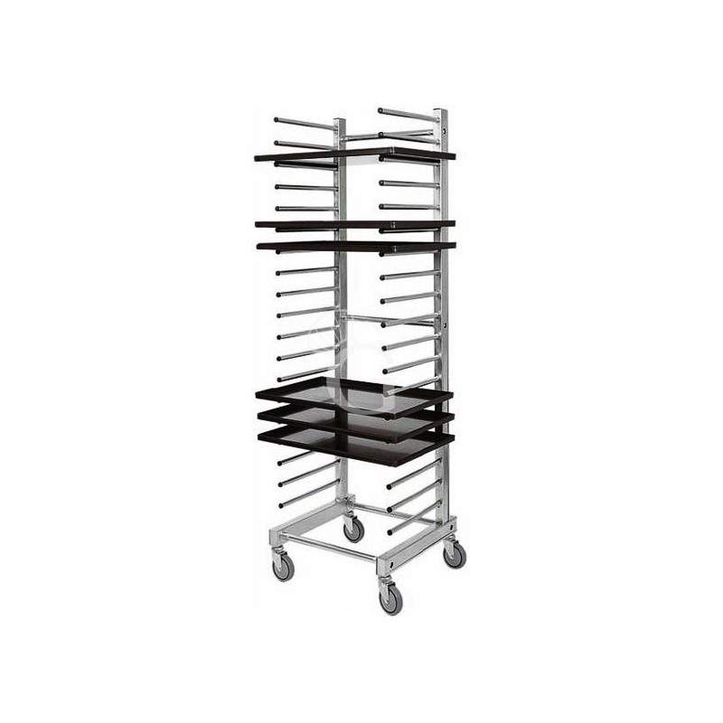 Hordenwagen, 20 Backblech (600x400 mm), B 510 mm x T 470 mm x H 1770 mm