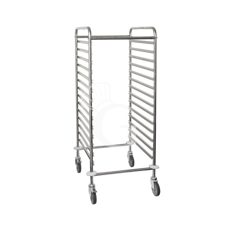 Tablettwagen/Gastronorm, 14 GN 2/1 Blech B 750 mm x T 550 mm x H 1450 mm Tablettwagen/Gastronorm, 14 GN 2/1 Blech B 750 mm x T 550 mm x H 1450 mm