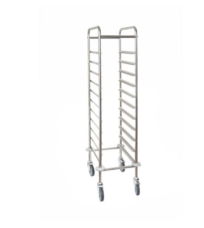 Tablettwagen/Regalwagen, 11 GN 1/1 Tabletts, B 455 mm x T 620 mm x H 1525 mm