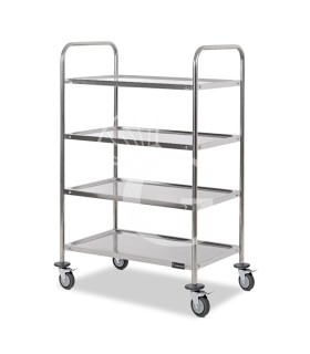 copy of Servierwagen – Edelstahl –Kuppel – B 1100 mm x T 600 mm x H 1090 mm