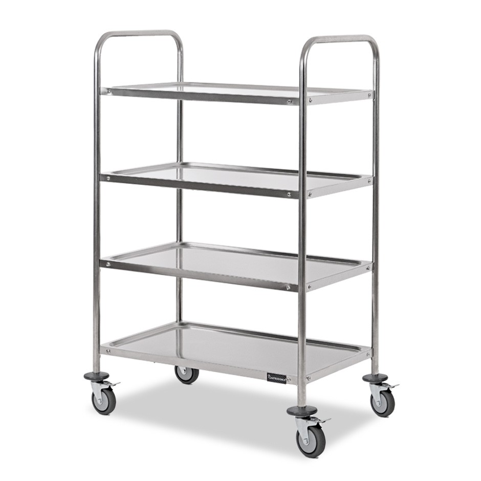 copy of Servierwagen – Edelstahl –Kuppel – B 1100 mm x T 600 mm x H 1090 mm