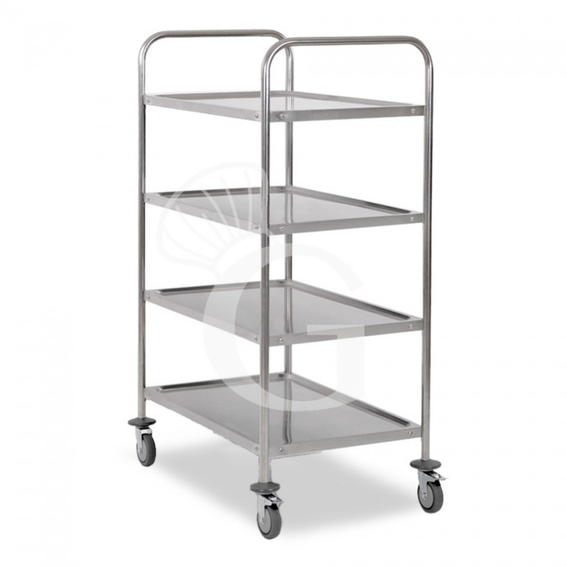 copy of Servierwagen – Edelstahl –Kuppel – B 1100 mm x T 600 mm x H 1090 mm