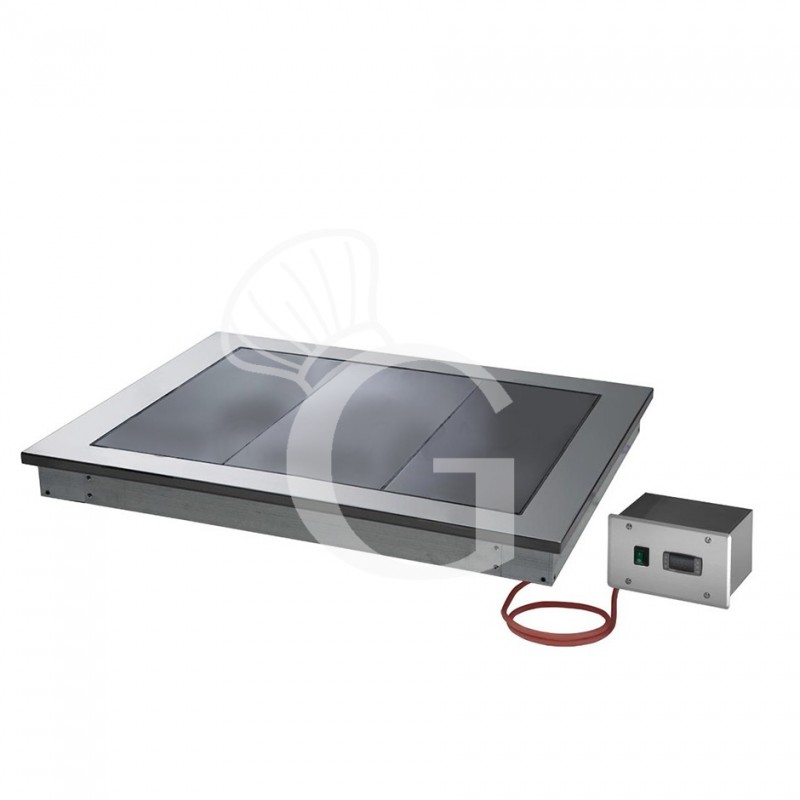 Einbau-Warmhalteplatte, B 810mm x T 640 mm x H 85 mm Einbau-Warmhalteplatte, B 810mm x T 640 mm x H 85 mm