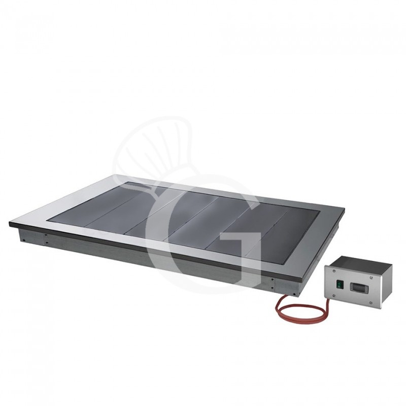 Einbau-Warmhalteplatte, B 2110 mm x T 640 mm x H 85 mm Einbau-Warmhalteplatte, B 2110 mm x T 640 mm x H 85 mm