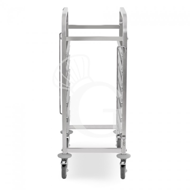 Gastronormwagen,  6 GN 1/1 Blech, B 385 mm x T 550 mm x H 1000 mm