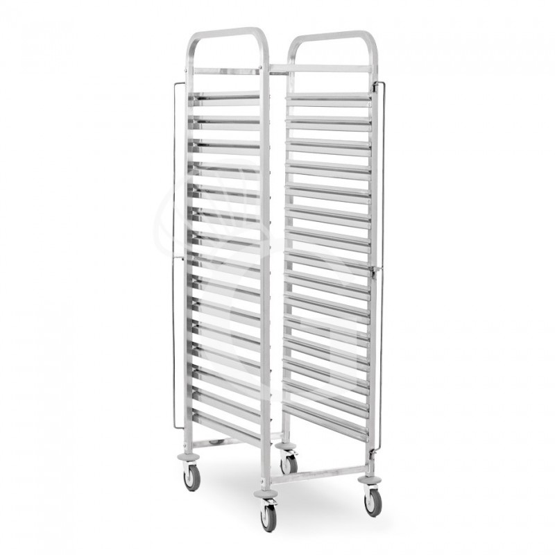 Gastronormwagen/Blechwagen, 15 Bleche (600x400 mm), B 455 mm x T 625 mm x H 1720 mm Gastronormwagen/Blechwagen, 15 Bleche (600x400 mm), B 455 mm x T 625 mm x H 1720 mm