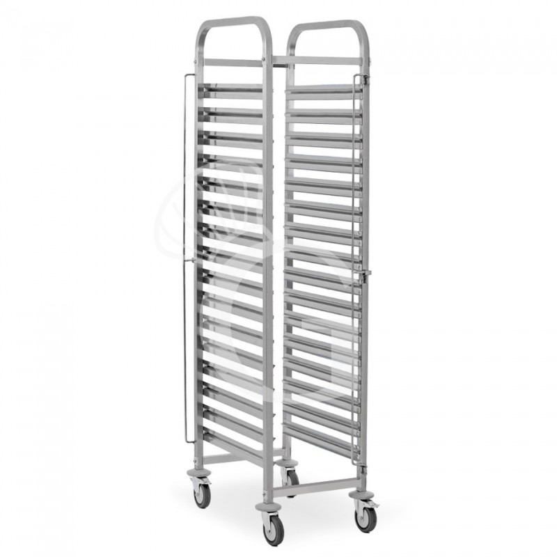Gastronormwagen, 16 GN 1/1 Bleche, B 385 mm x T 555 mm x H 1720 mm Gastronormwagen, 16 GN 1/1 Bleche, B 385 mm x T 555 mm x H 1720 mm