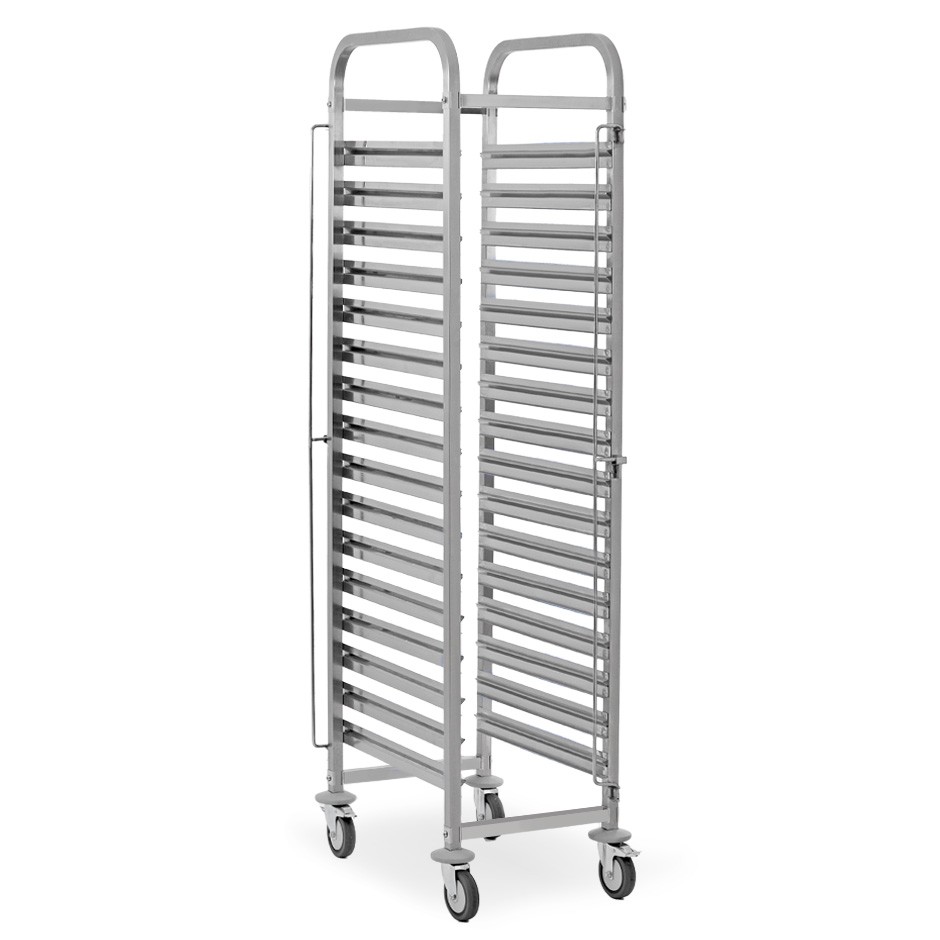 Gastronormwagen, 16 GN 1/1 Bleche, B 385 mm x T 555 mm x H 1720 mm