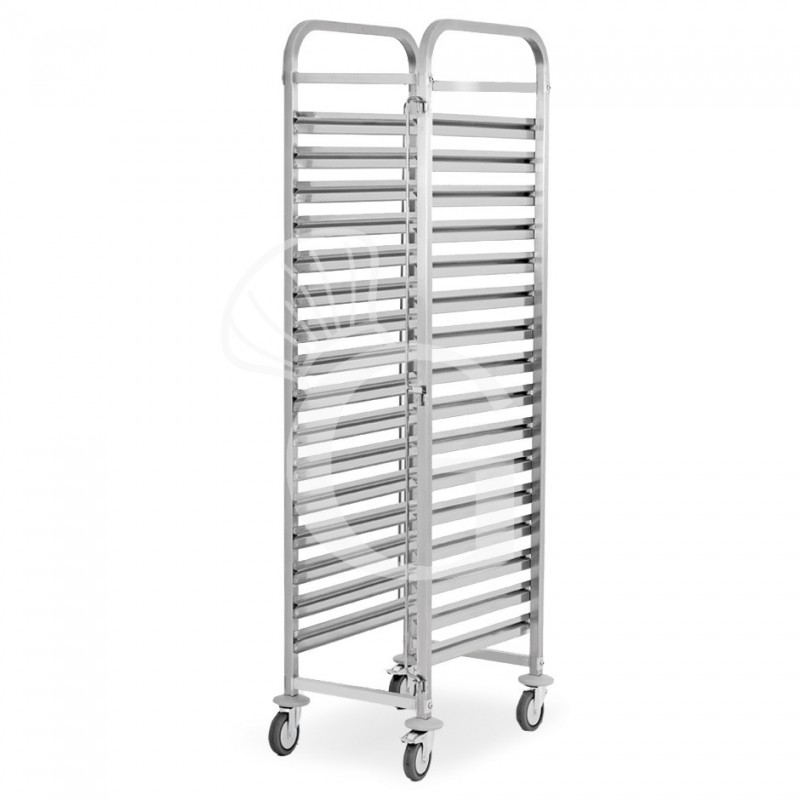 Gastronormwagen, 16 GN 1/1 Bleche, B 385 mm x T 555 mm x H 1720 mm