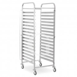 Gastronormwagen, 16 GN 2/1 Bleche, B 590 mm x T 670 mm x H 1720 mm