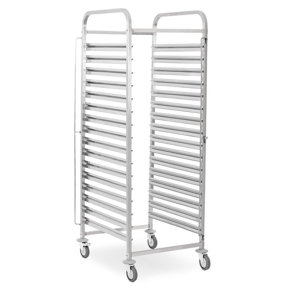 Gastronormwagen, 16 GN 2/1 Bleche, B 590 mm x T 670 mm x H 1720 mm