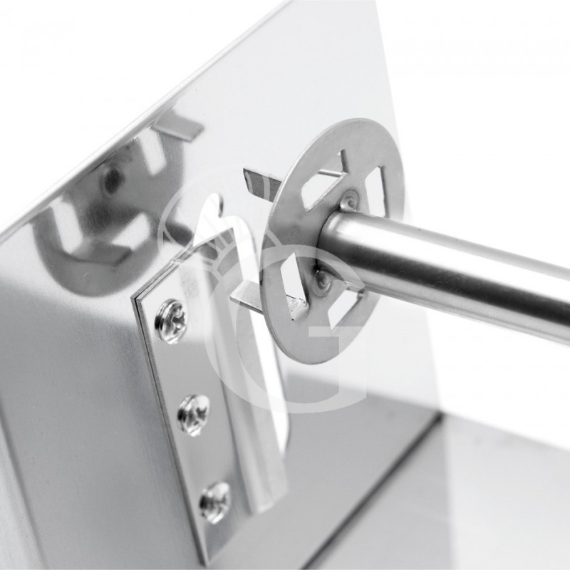 Spiralschneider / Kartoffelschneider, manuell, geeignet für Tornadokartoffel, B 250 mm x T 120 mm x H 140 mm