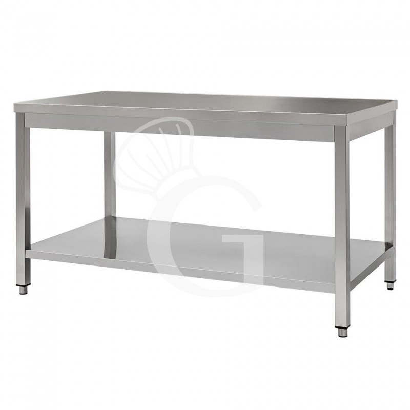Edelstahltisch 1 Grundboden B 2000 mm x T 800 mm x H 850 mm Edelstahltisch 1 Grundboden B 2000 mm x T 800 mm x H 850 mm