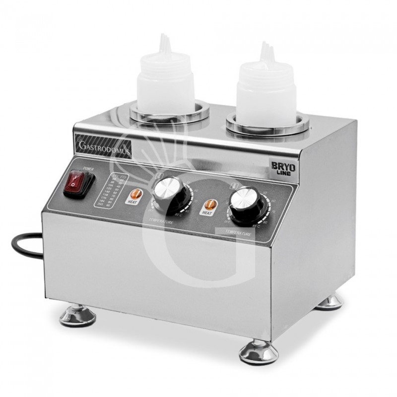 Saucenwärmer für 2 Flaschen (650 ml), elektrisch