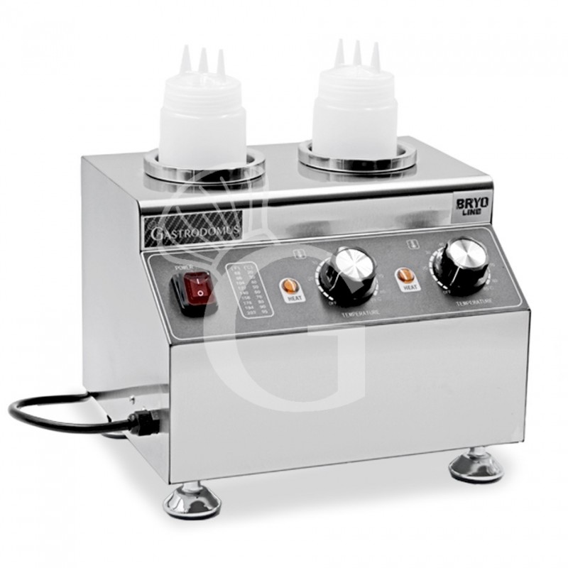 Saucenwärmer für 2 Flaschen (650 ml), elektrisch