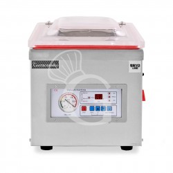 Kammer-Vakuumierer, Edelstahl, Schweißbalken 260 mm, B 510 mm x T 350 mm x H 390 mm