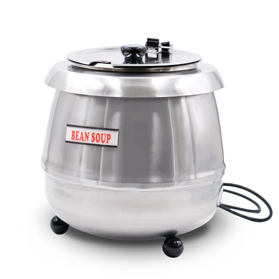 Suppenkessel / Suppenwärmer / Suppentopf (10 Liter), Edelstahl, Ø 340 mm, H 350 mm