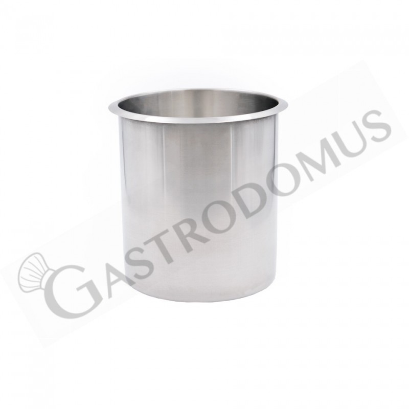 mitgelieferter Stahltopf