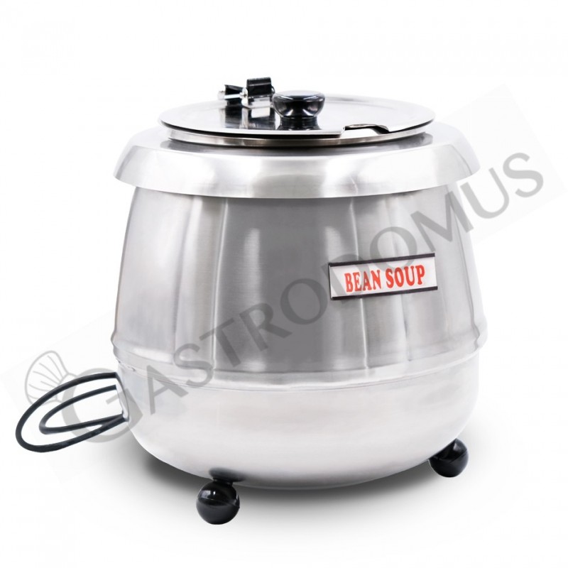 Suppenkessel / Suppenwärmer / Suppentopf (10 Liter), Edelstahl, Ø 340 mm, H 350 mm