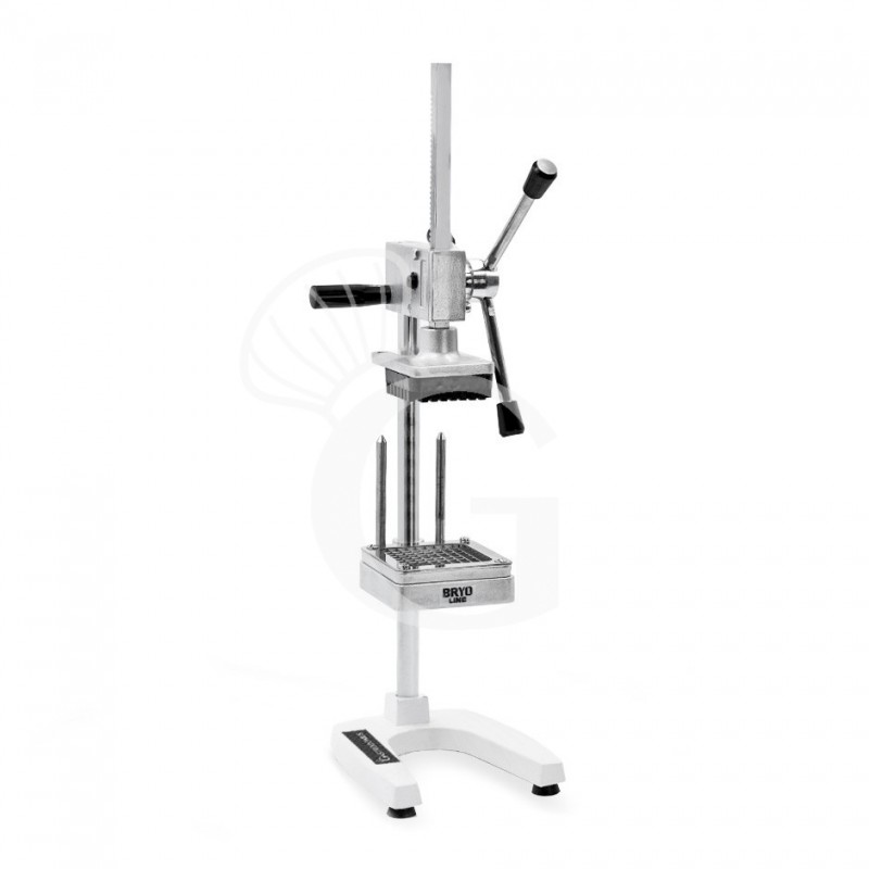 Obst- und Gemüseschneider / Kartoffelschneider, manuell, für Gemüsesticks, B 220 mm x T 175 mm x H 675 mm