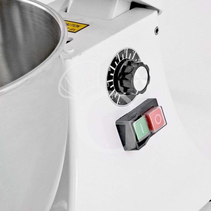 Tisch-Planetenrührmaschine, herausnehmbarer Kessel, 7 L, einphasig