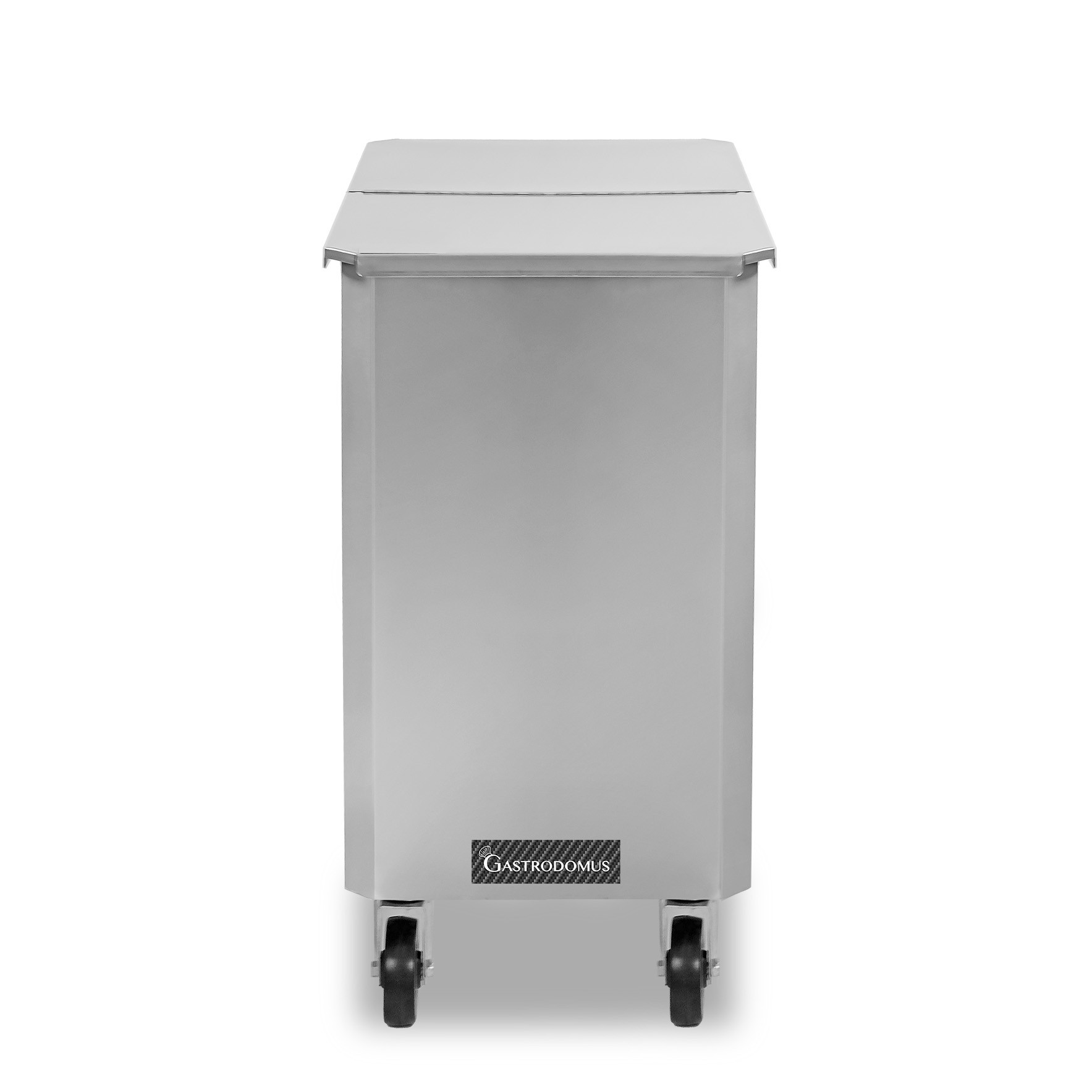 Mehlwagen, Edelstahl, 115 Liter, ohne innere Trennwand