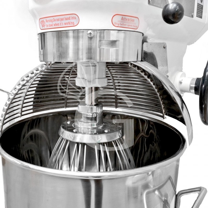 Tisch-Planetenrührmaschine, fester Kopf, 40 L, dreiphasig, 3 Geschwindigkeiten
