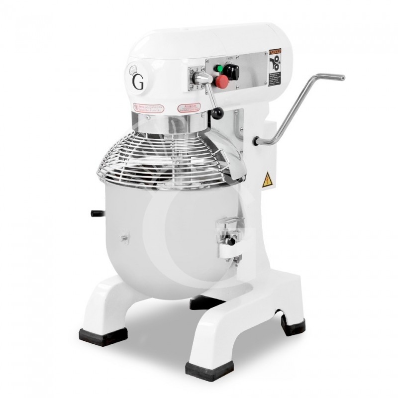 Tisch-Planetenrührmaschine, fest fixierter Kopf, 20 L, dreiphasig, 3 Geschwindigkeiten