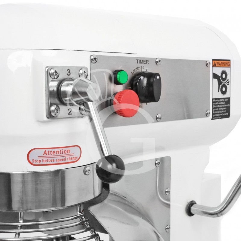 Tisch-Planetenrührmaschine, 20 L, einphasig, 3 Geschwindigkeiten
