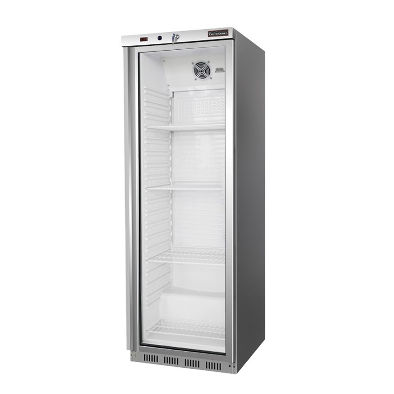 Kühlschrank mit Glastür, statische Kühlung 350