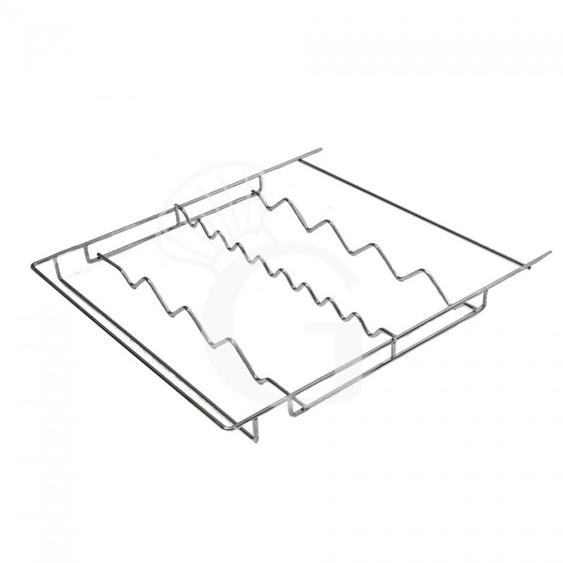 Weinkühlvitrine, 4-seitig verglast, Umluftkühlung, gewölbte Glastür mit Edelstahlumrandung, 9 Ablagen, 81 Flaschen, +5°C/+18°C