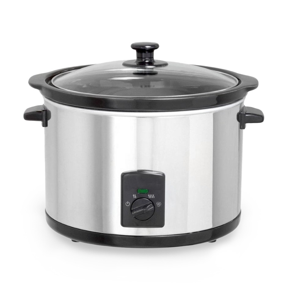 Speisenwärmer / Warmhaltetopf für Suppen (5,5 Liter), rund, Ø 345 mm, H 276 mm, 280 W