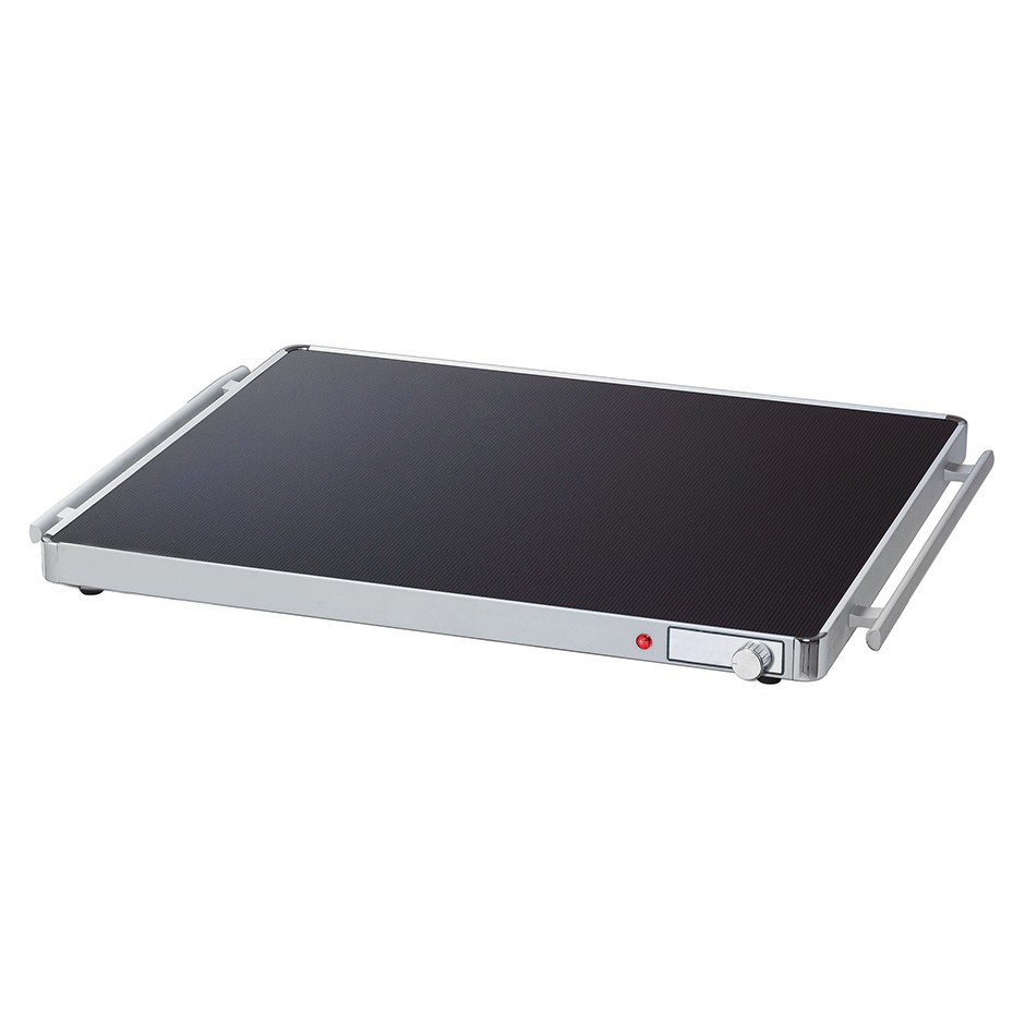 Warmhalteplatte, elektrisch, B 666 mm x T 454 mm x H 40 mm, 300 W