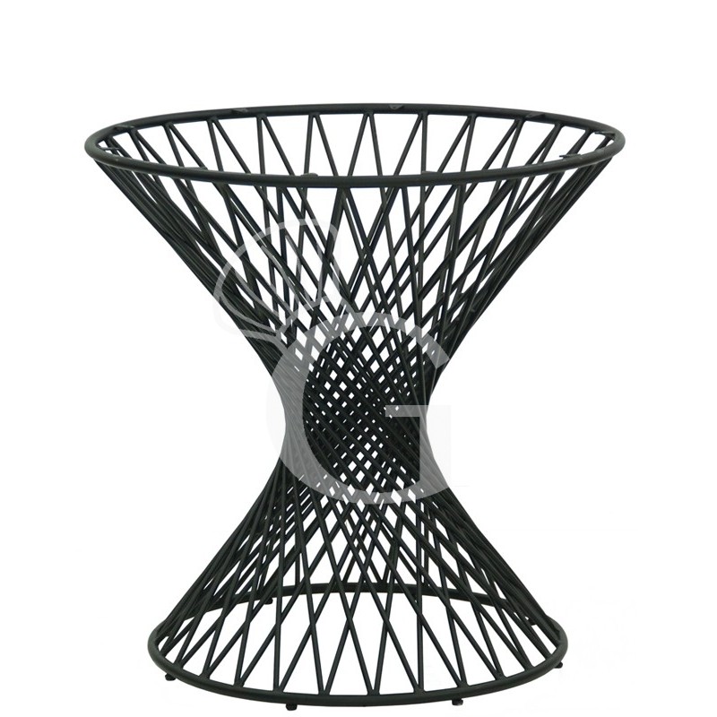 Tischgestell, lackiertes Metall, Ø 750 X H 745 mm