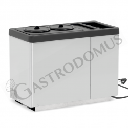 Elektrischer Weinkühler/Schnellkühler, Tischgerät, für 2 Flaschen, B 605 mm  x T 283 mm x H 445 mm