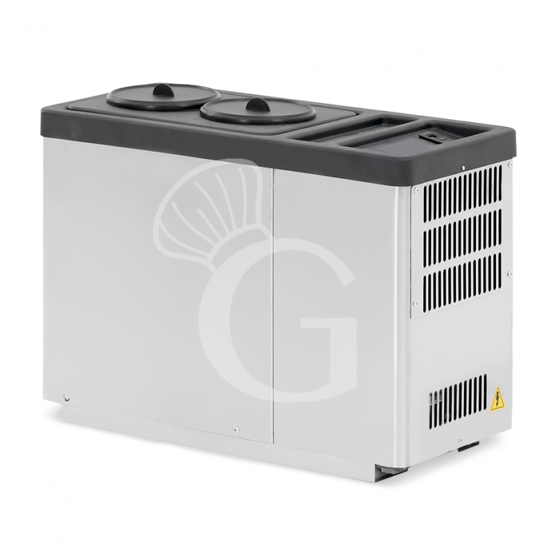 Elektrischer Weinkühler/Schnellkühler, Tischgerät, für 2 Flaschen, B 605 mm x T 283 mm x H 445 mm
