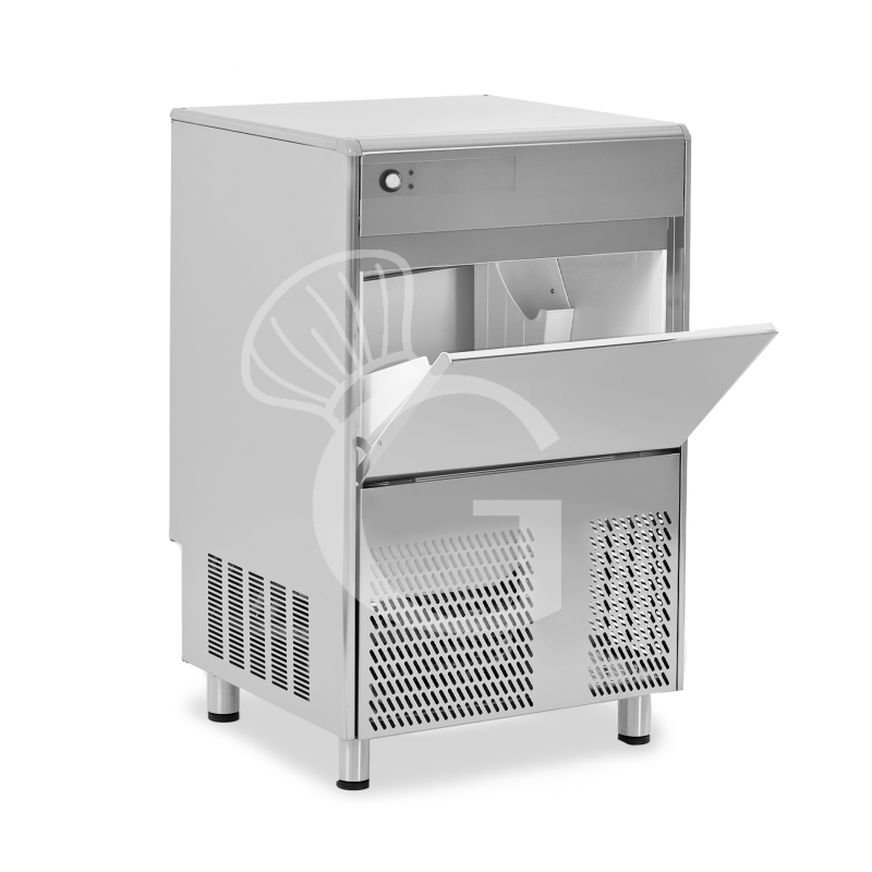 Eiswürfelmaschine - Hohleiskegel, 90kg/24h, einphasig