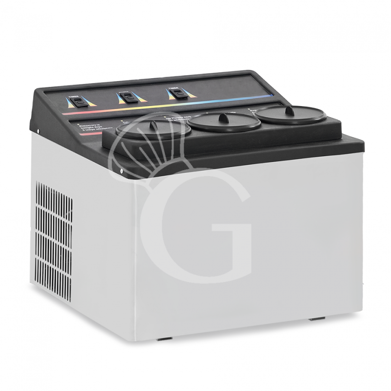 Elektrischer Weinkühler/Schnellkühler, Tischgerät, für 3 Flaschen, B 550 mm x T 503 mm x H 429 mm