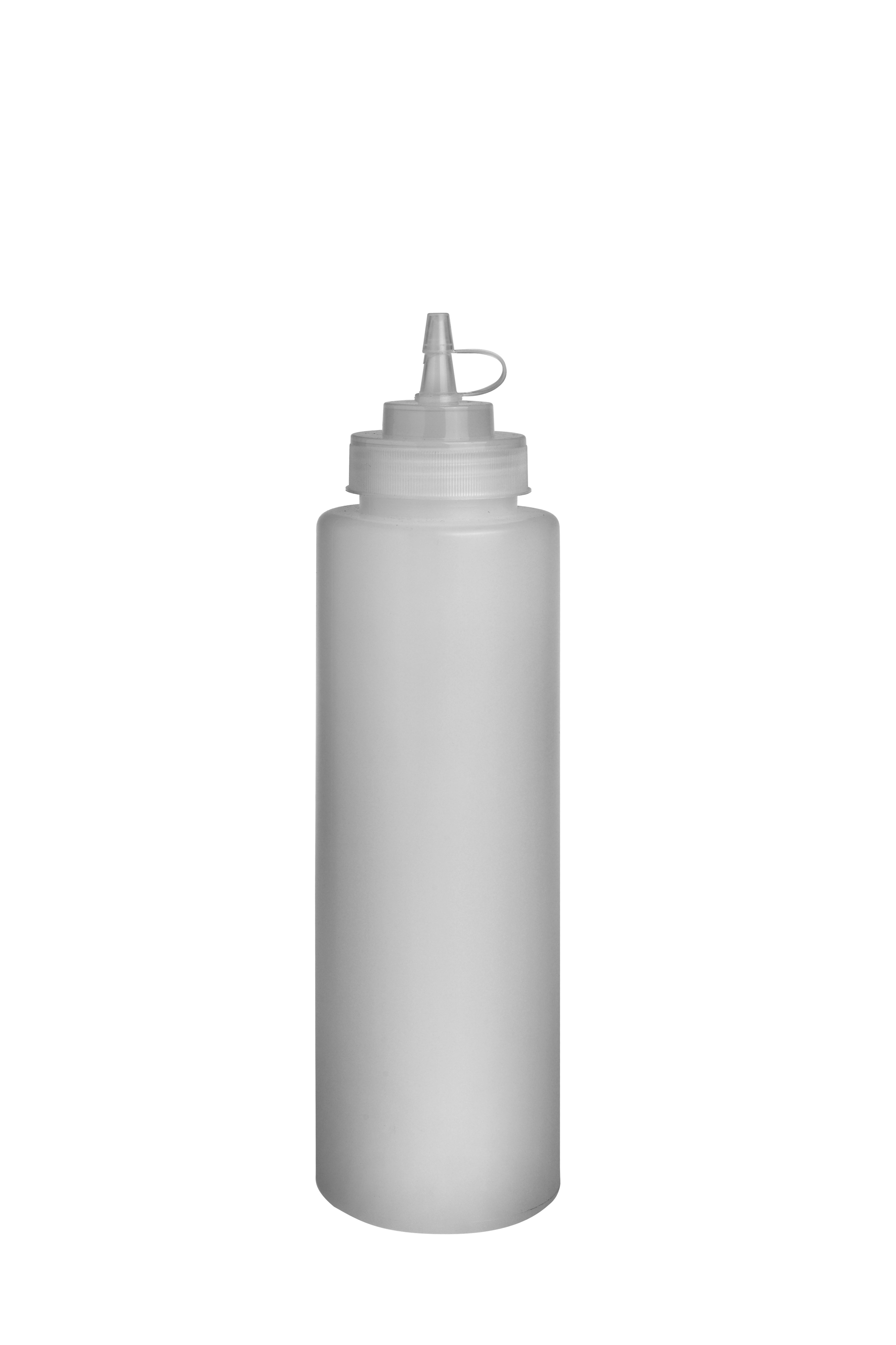 Quetschflasche / Saucenflasche, weiß, 226 gr.