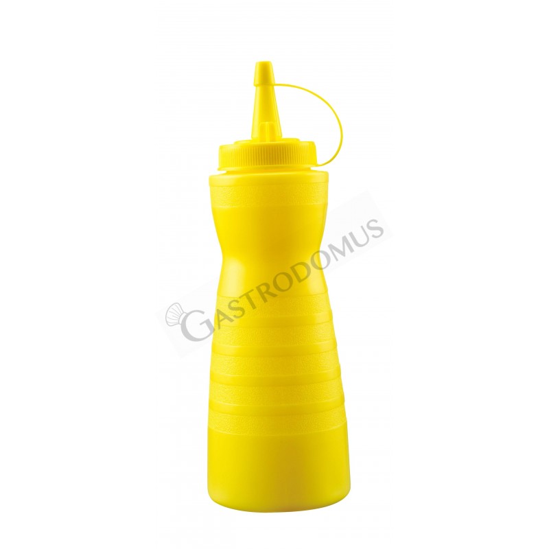 Quetschflasche / Saucenflasche, gelb, 680 gr.
