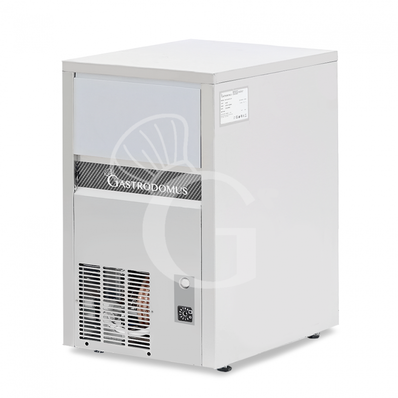 Produttore di ghiaccio monofase kg 37/24h cubetto pieno